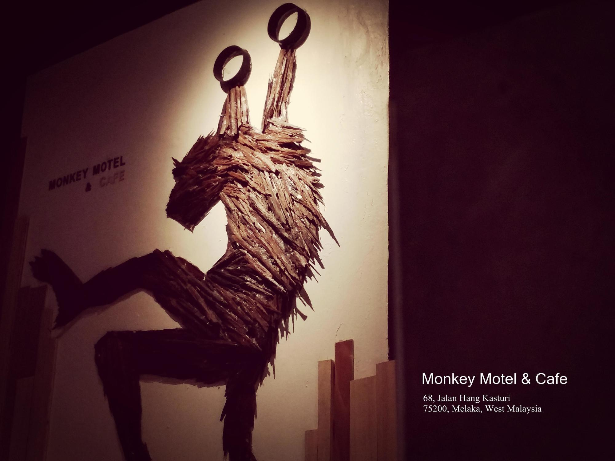 Monkey Motel Cafe Malacca Buitenkant foto